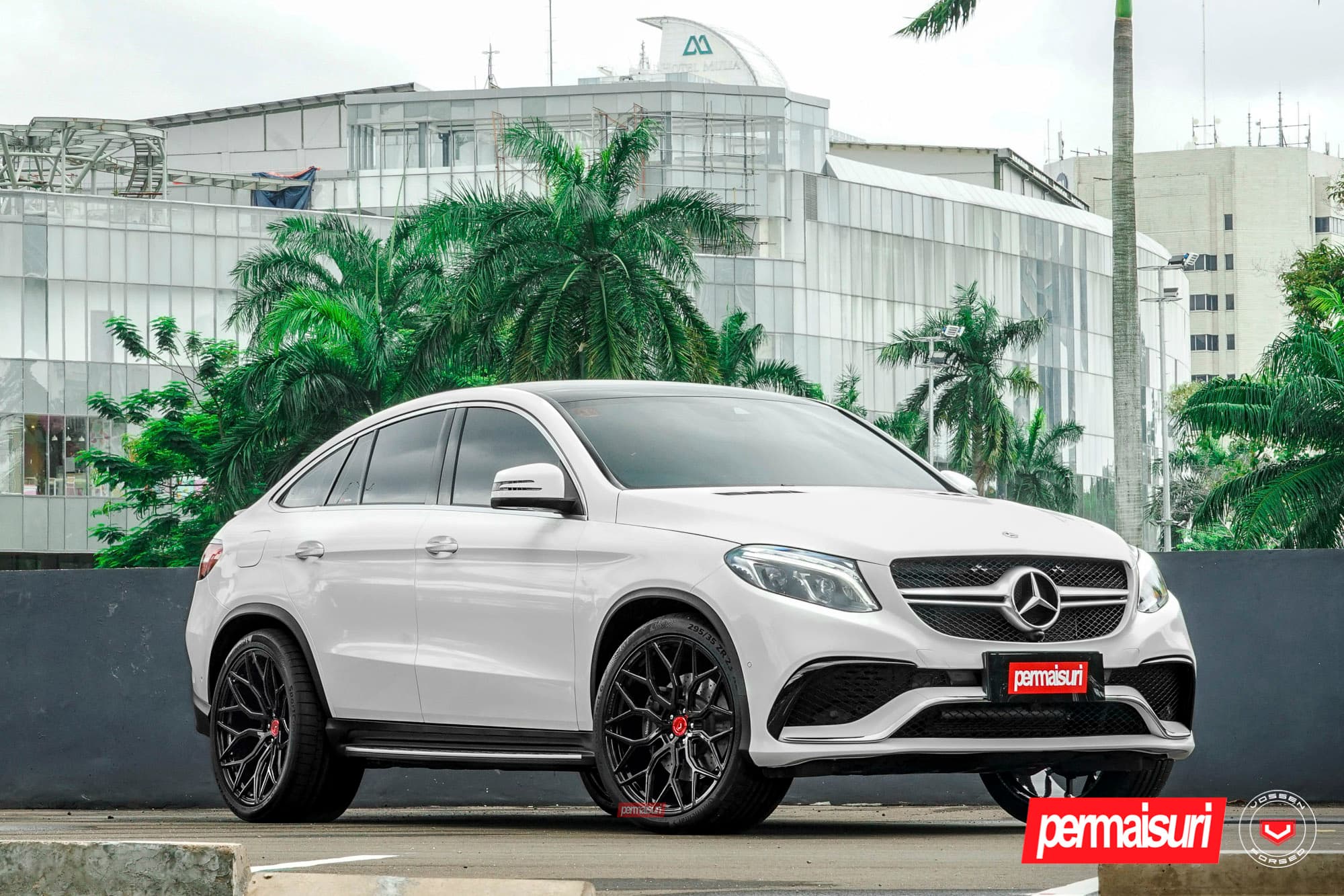 Bộ 04 lazang Vossen cao cấp mẫu LC3-13T lắp Mercedes Benz GLE-Class