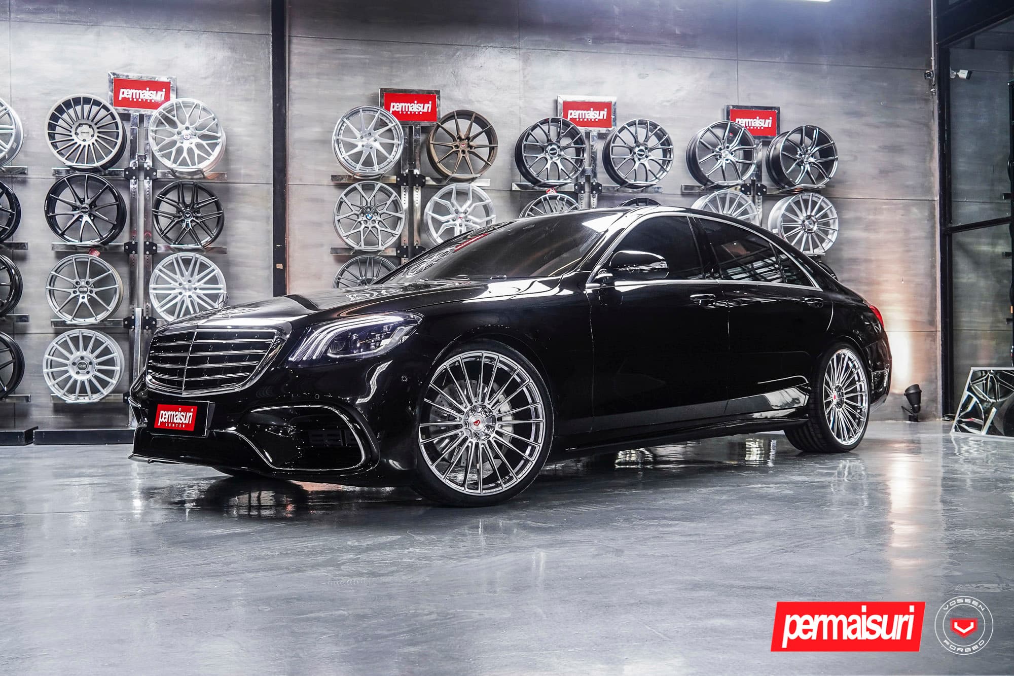 Bộ 04 lazang Vossen cao cấp mẫu S17-04 lắp Mercedes Benz S-Class