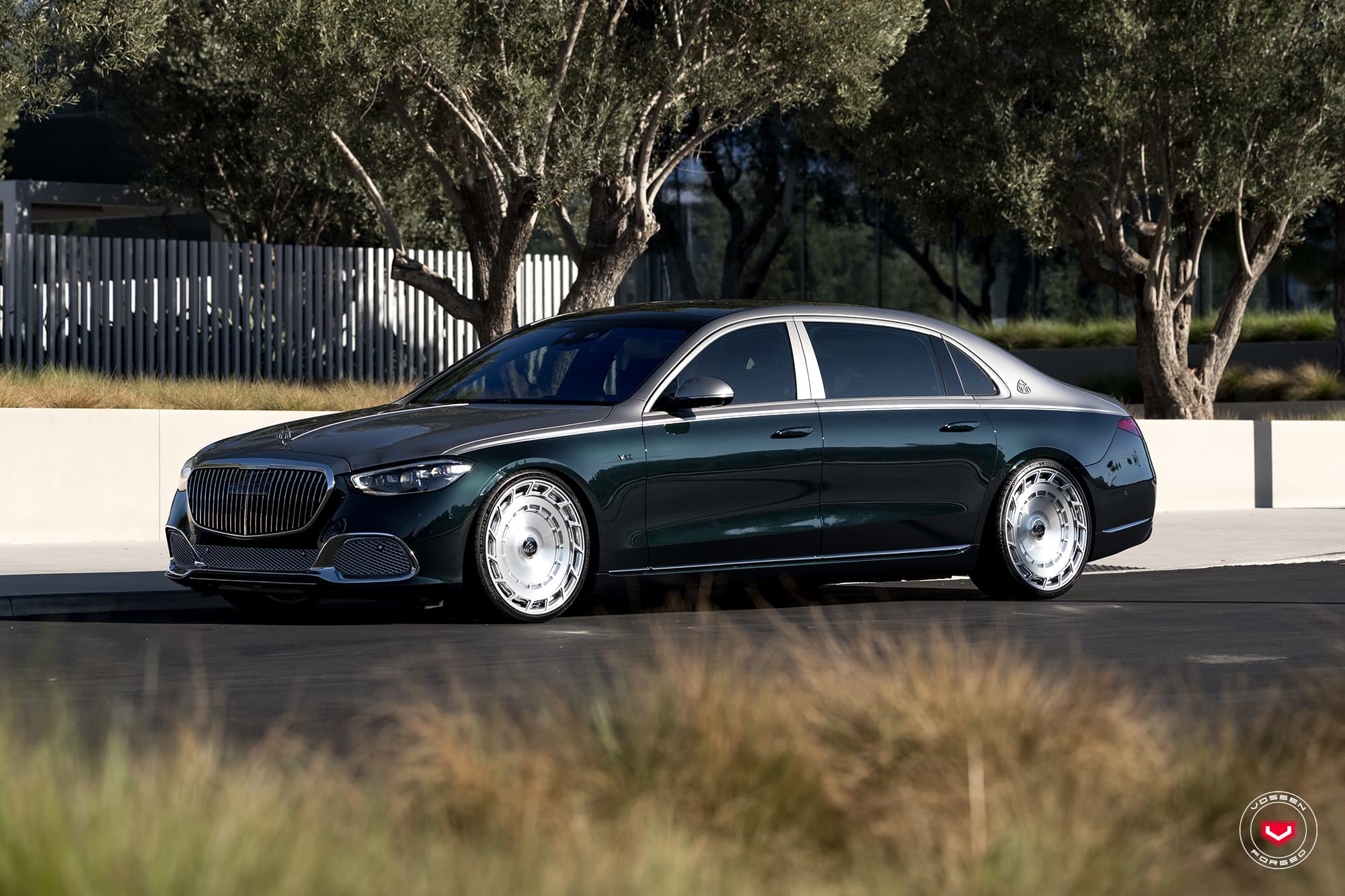 Bộ 04 lazang Vossen cao cấp mẫu LC3-11T lắp Mercedes Benz Maybach