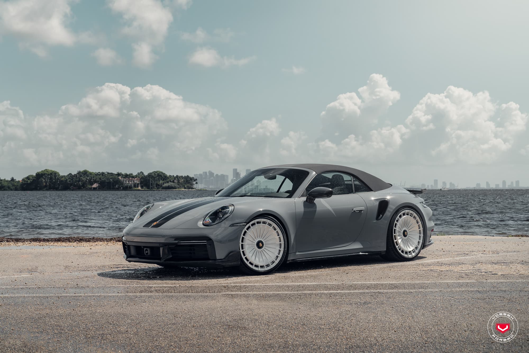 Bộ 04 lazang Vossen cao cấp mẫu GEN-06 lắp Porsche 992