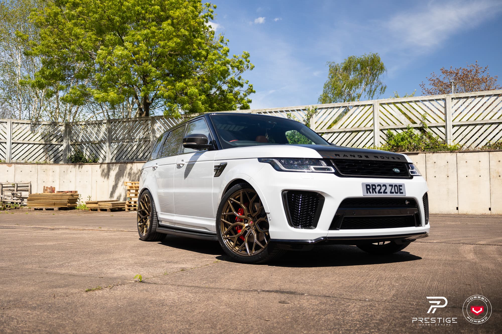 Bộ 04 lazang Vossen cao cấp mẫu LC3-13T lắp Land Rover Range Rover