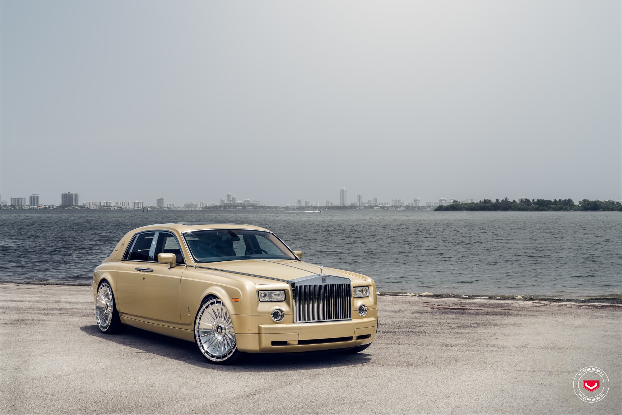 Bộ 04 lazang Vossen cao cấp mẫu GEN-06 lắp Rolls Royce Phantom