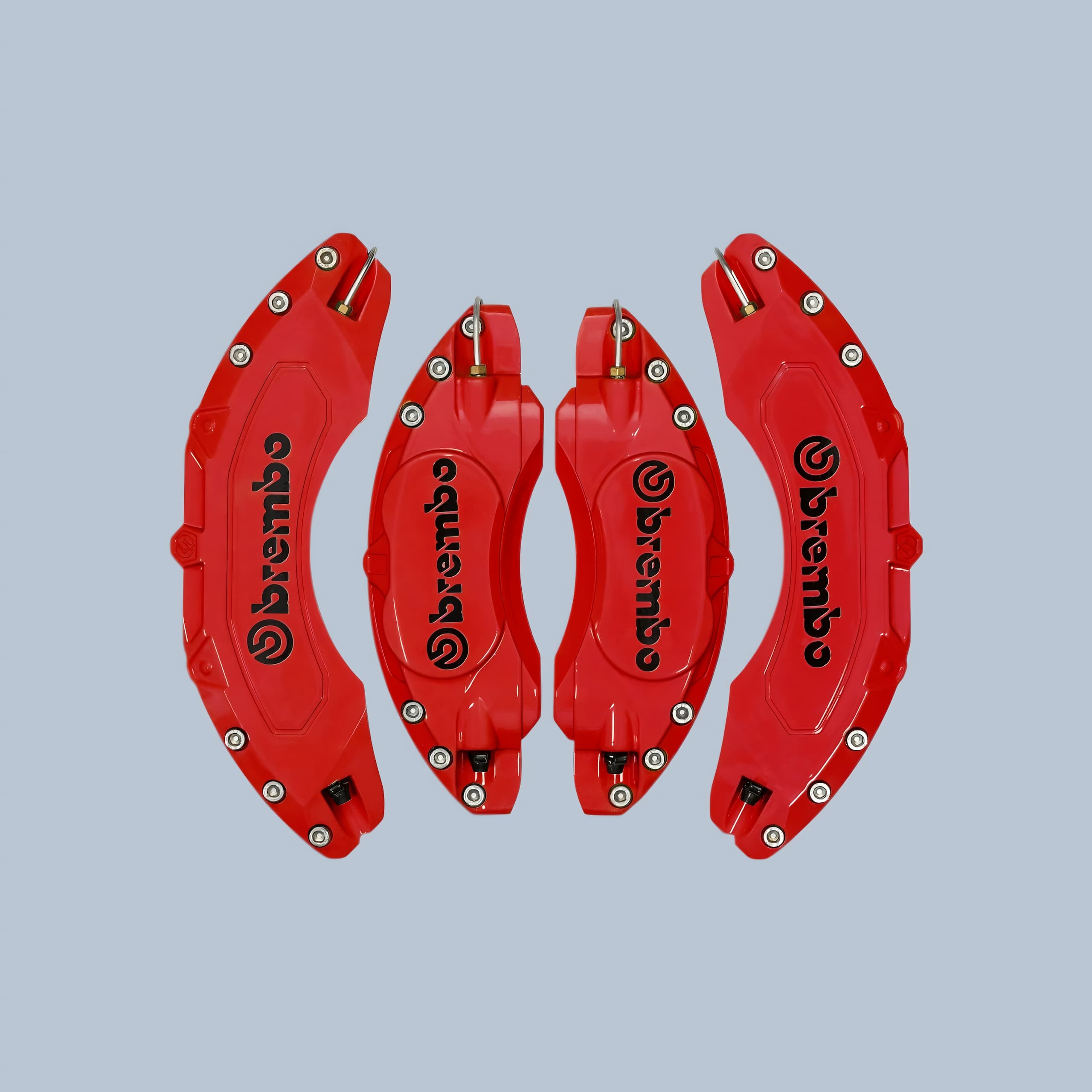 Ốp Má Phanh Brembo Màu Đỏ hình 2