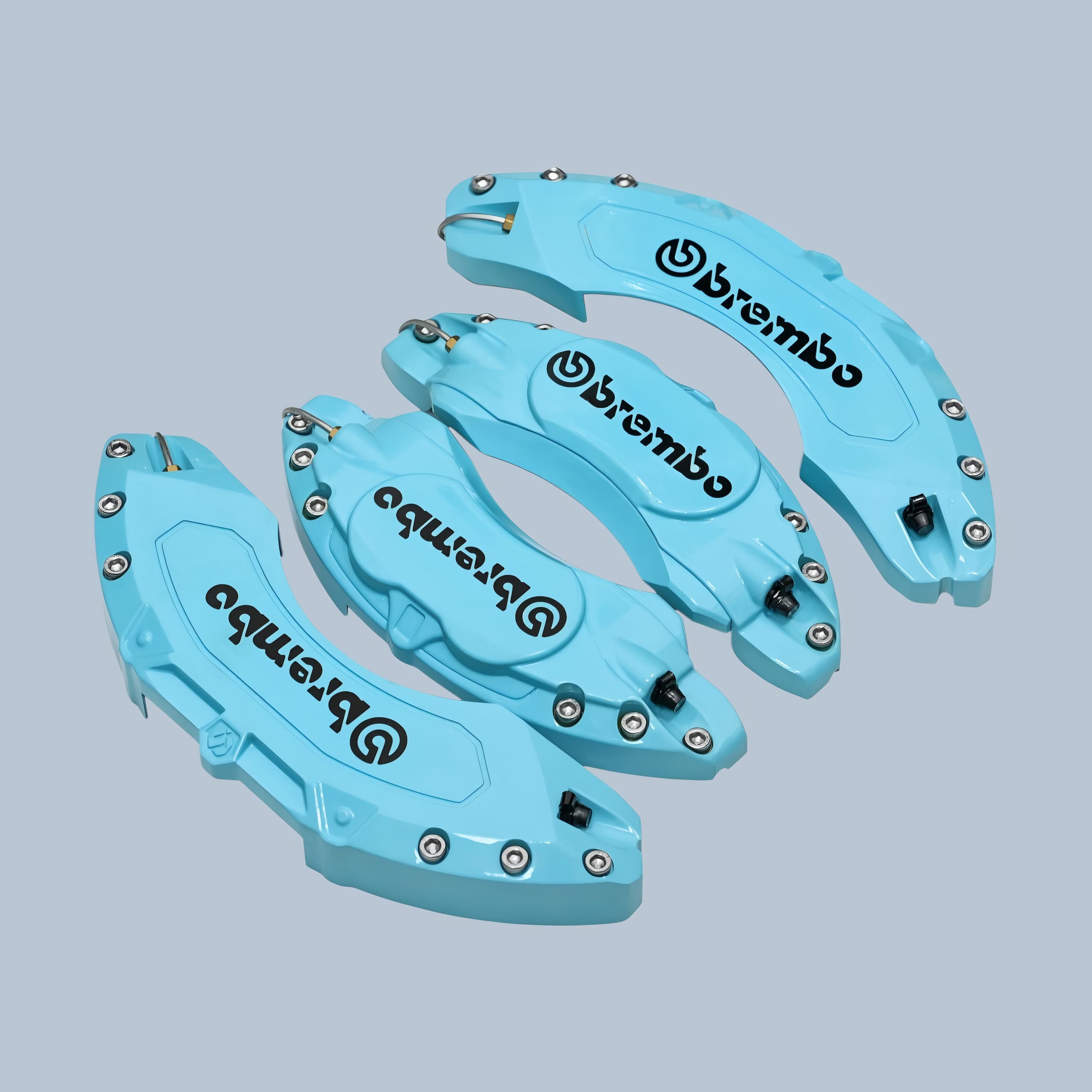 Ốp Má Phanh Brembo Màu Xanh Dương hình 1