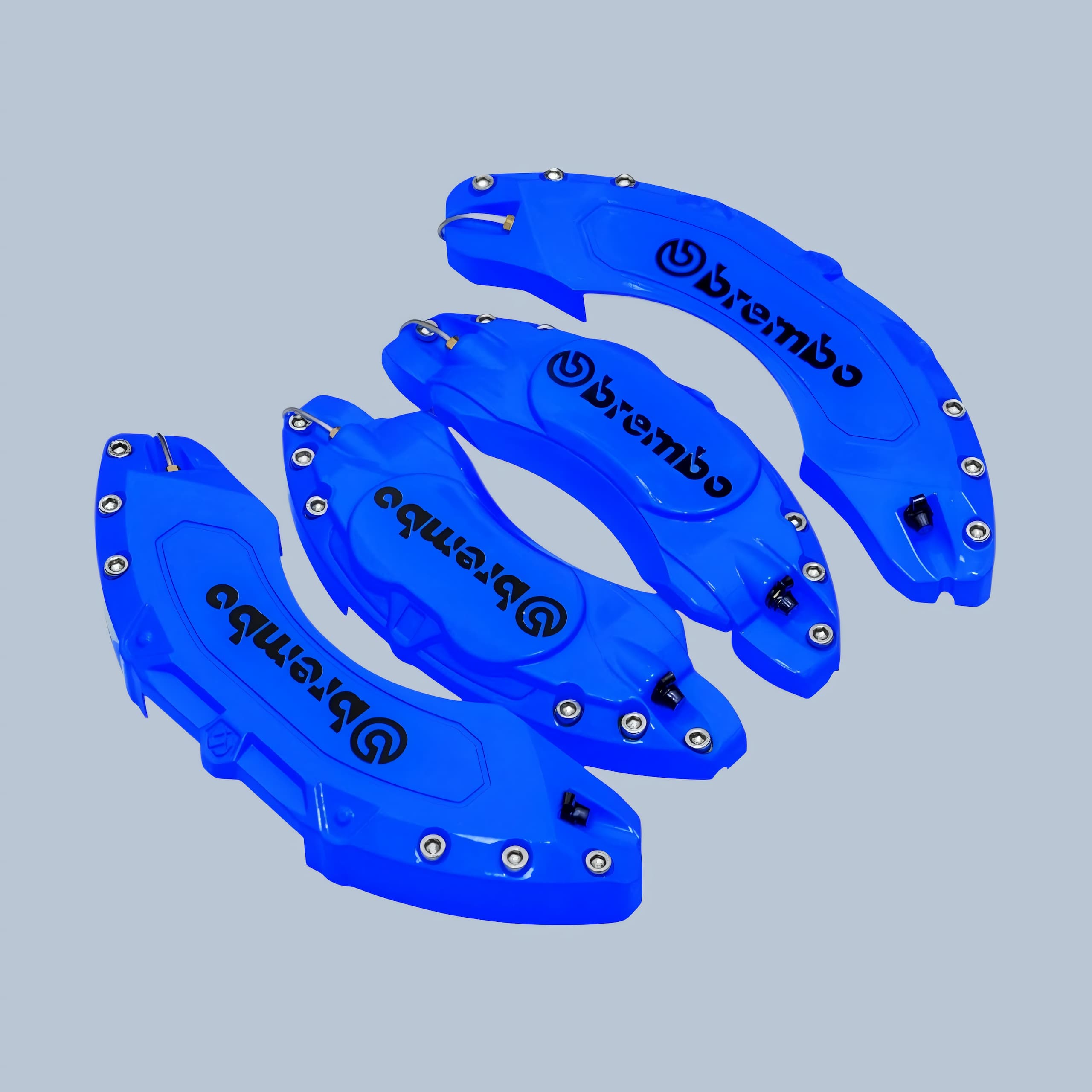 Ốp Má Phanh Brembo Màu Xanh Lam hình 1