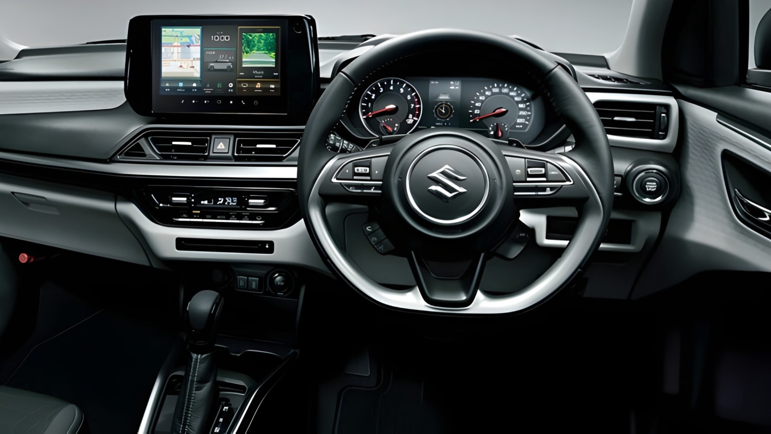 Vô lăng Suzuki Swift 2024 thiết kế thể thao