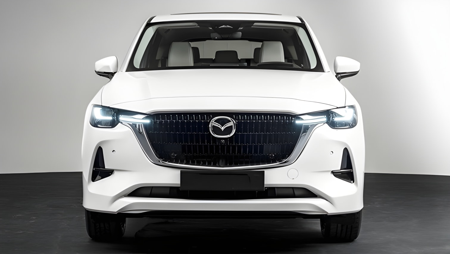 Đầu xe Mazda CX-60 sang trọng