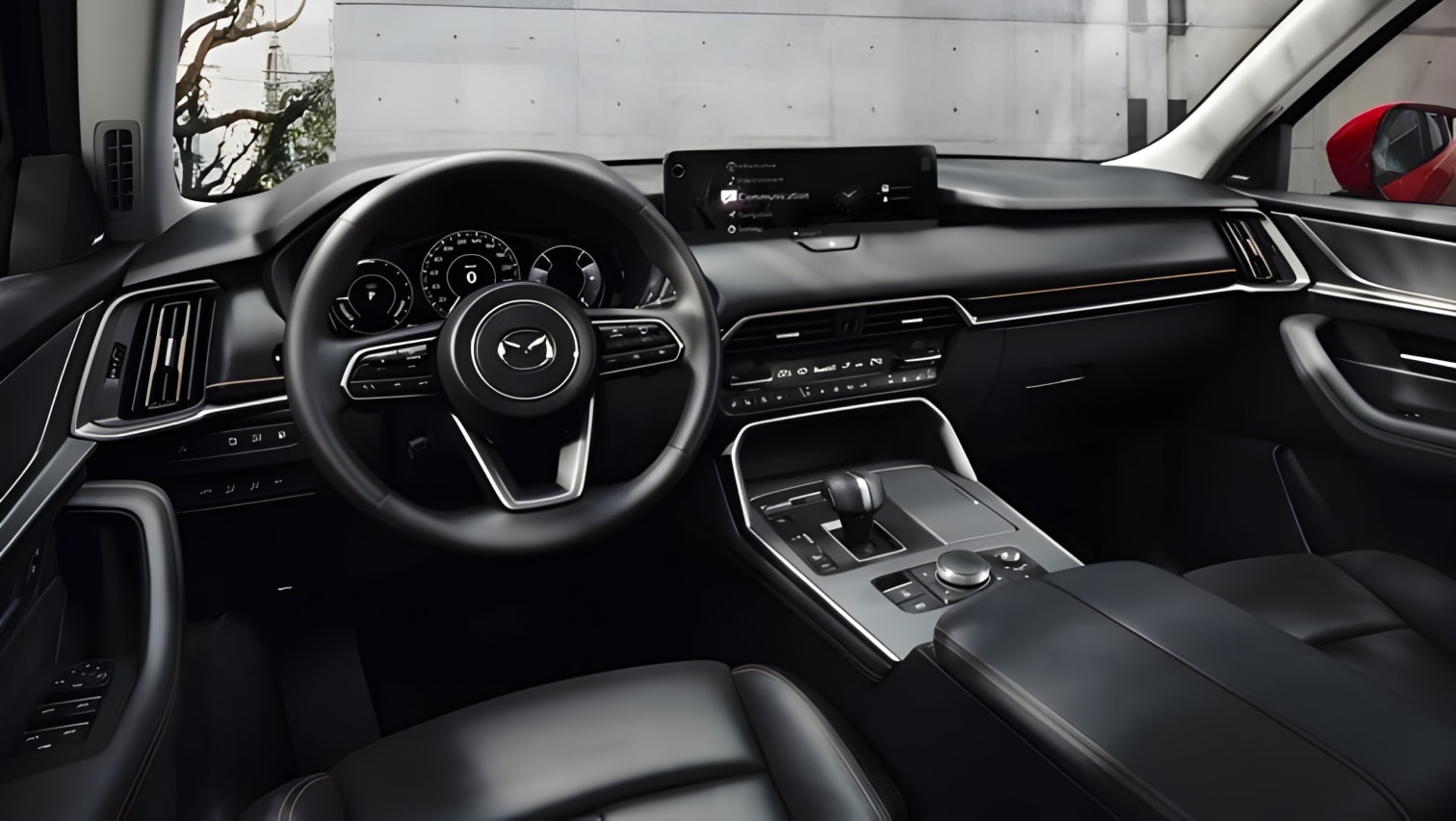Nội thất khoang lái Mazda CX-60