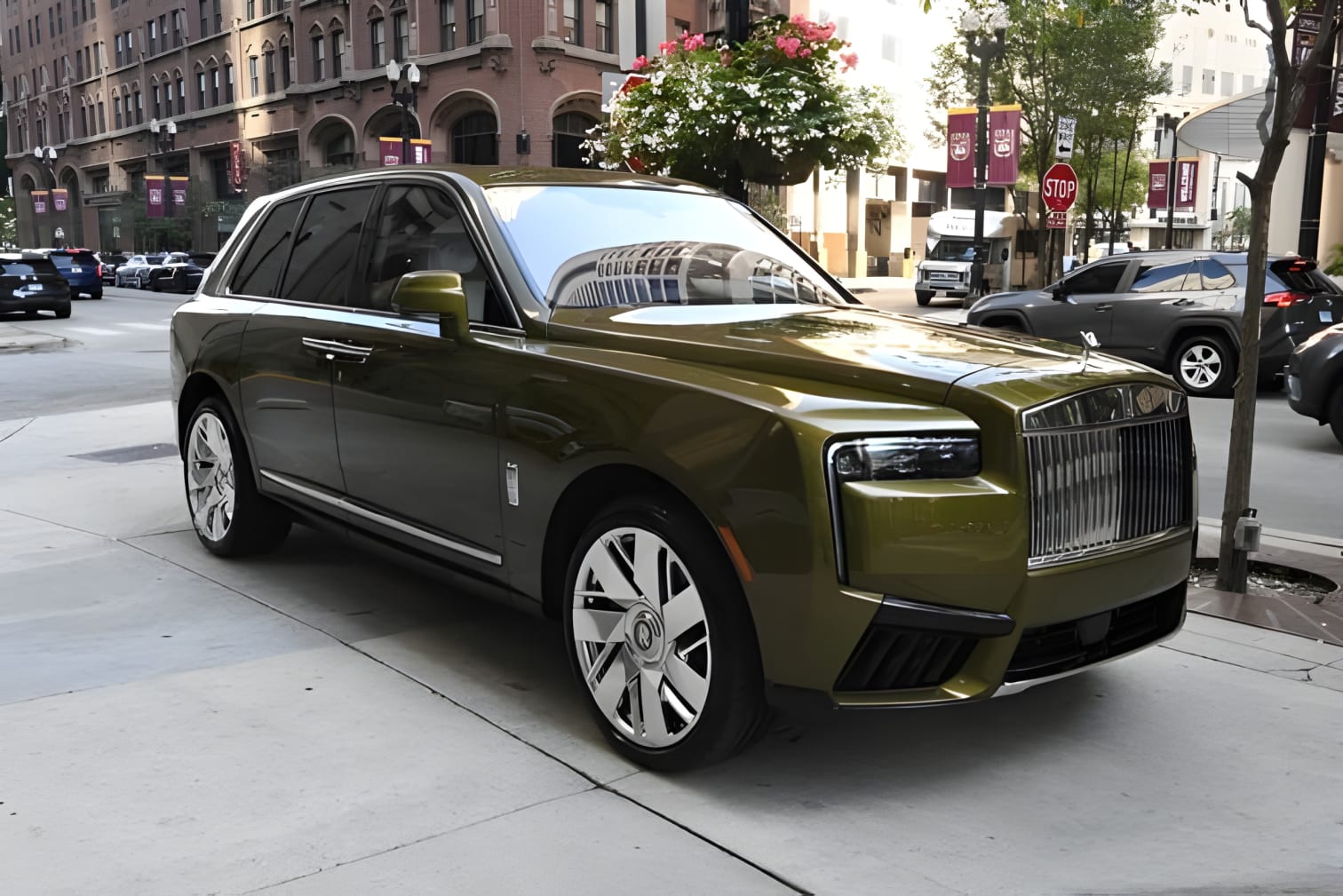 Ngoại thất Rolls-Royce Cullinan chi tiết