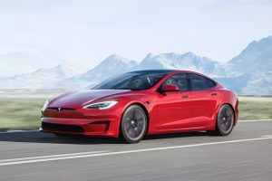 Ngoại thất Tesla Model S 2025 toàn cảnh
