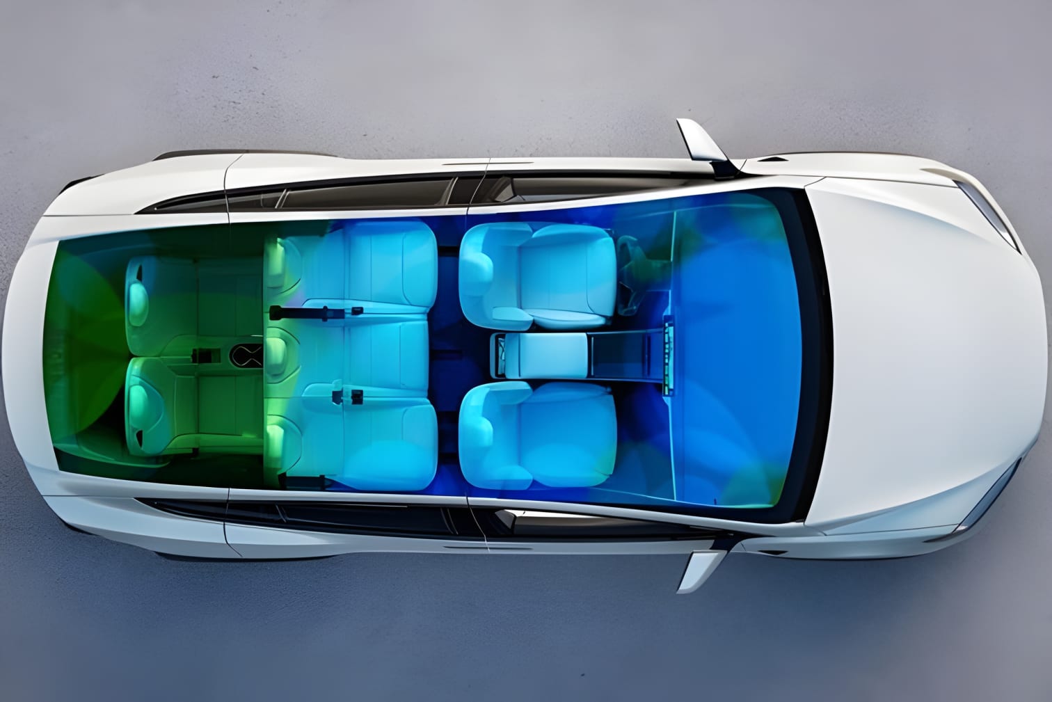 Cabin 7 chỗ của Tesla Model X