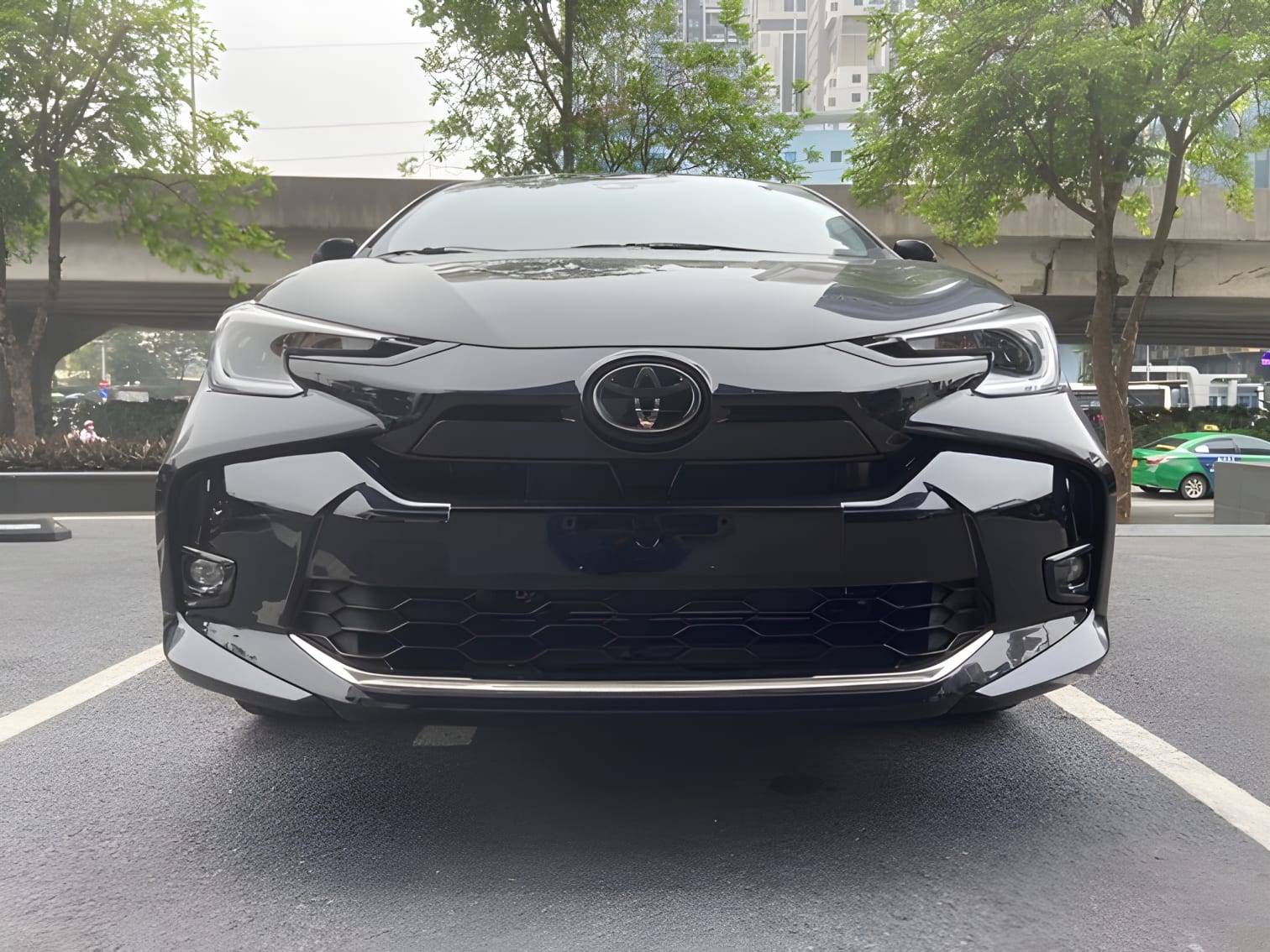 Đầu xe Toyota Vios Facelift 2024