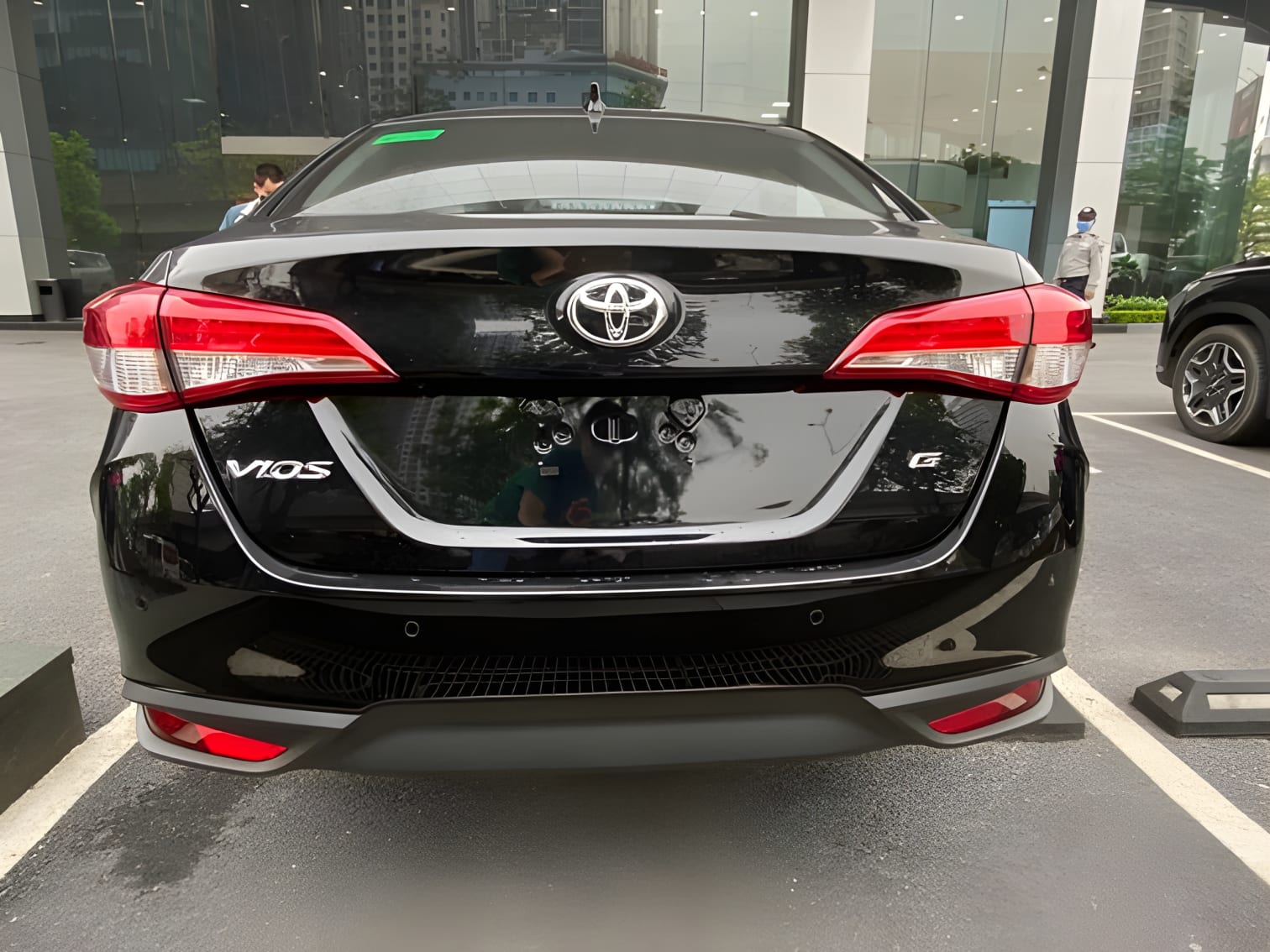 Đuôi xe Toyota Vios Facelift 2024
