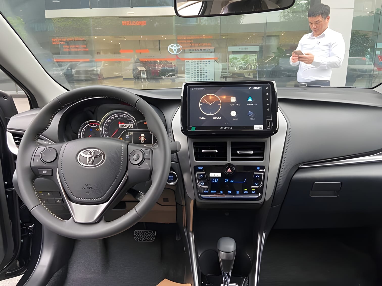 Khoang lái Toyota Vios Facelift 2024