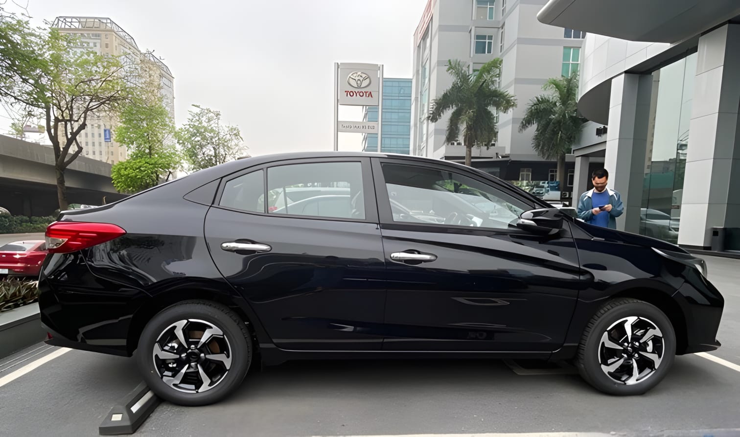 Thân xe Toyota Vios Facelift 2024