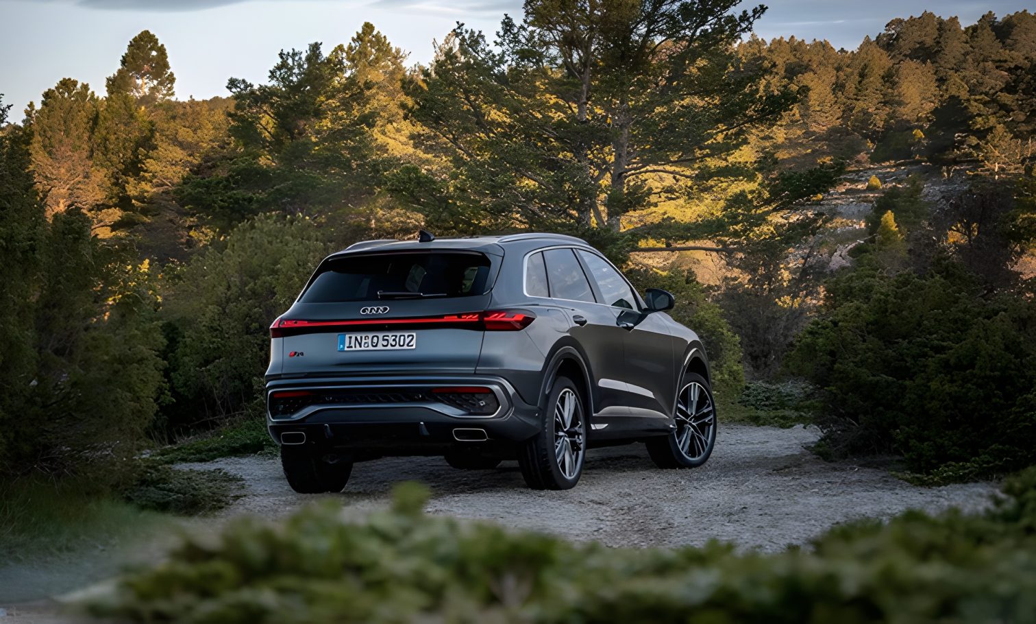 Phần đuôi xe Audi Q5 thế hệ mới