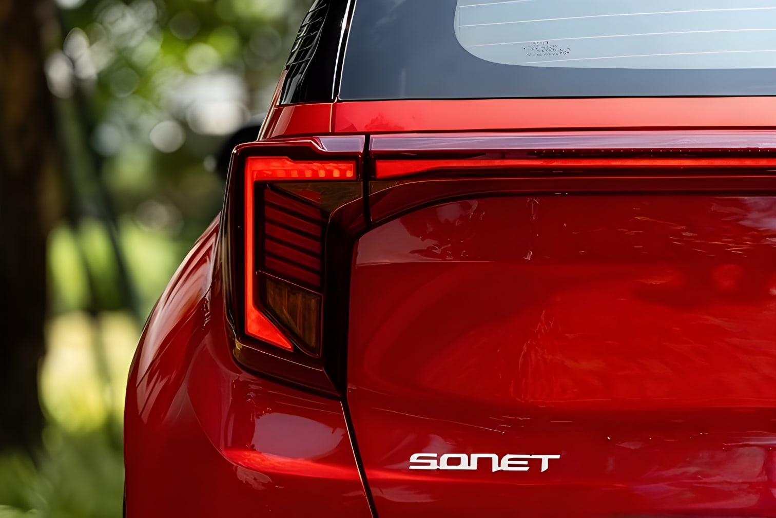 Đèn hậu LED xe KIA Sonet thiết kế cá tính