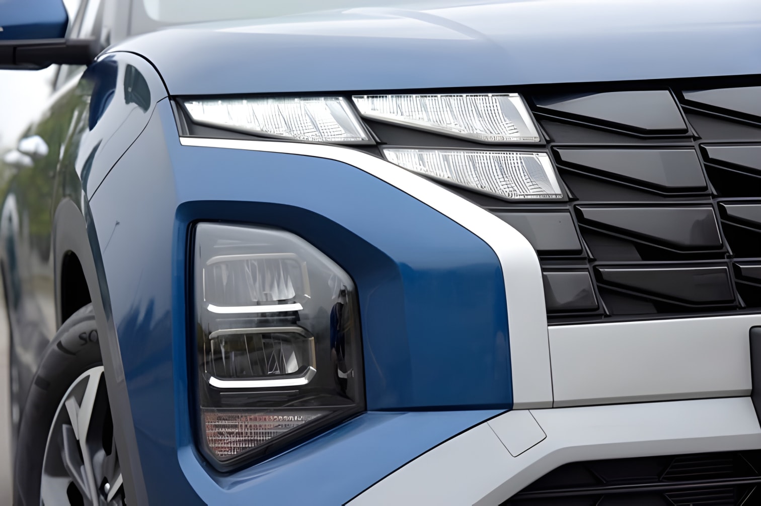 Đèn trước LED xe Hyundai Creta thiết kế thanh mảnh