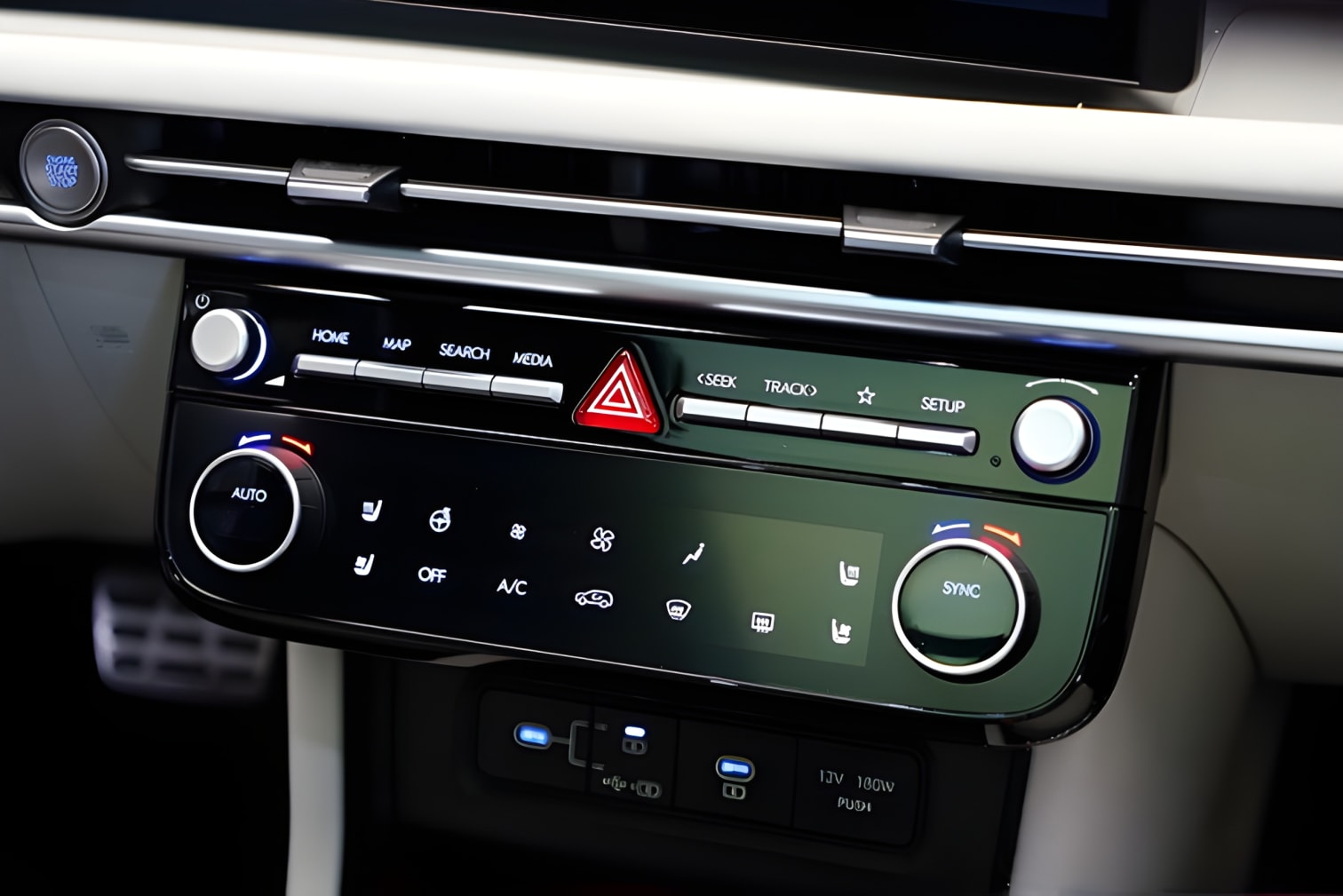 Hệ thống điều hòa Hyundai Tucson Hybrid 2025