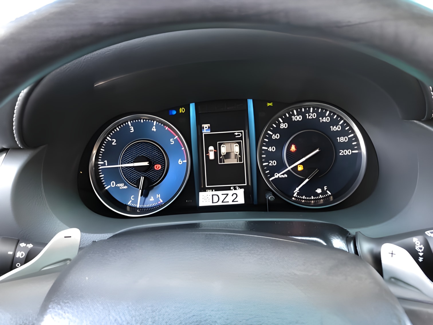 Đồng hồ tốc độ xe Toyota Fortuner kỹ thuật số