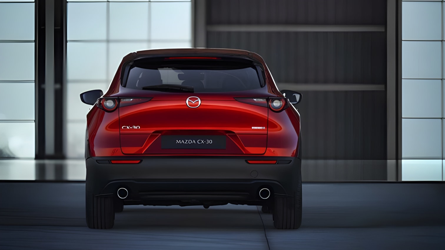 Thiết kế đuôi xe Mazda CX-30
