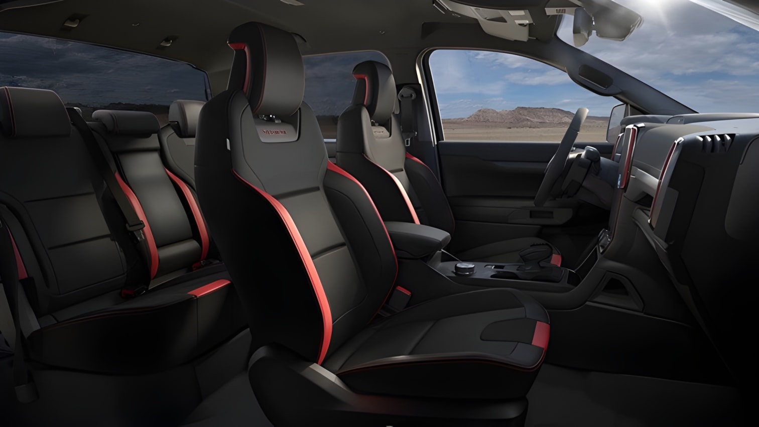 Cabin Ford Ranger Raptor thế hệ mới rộng rãi tiện nghi