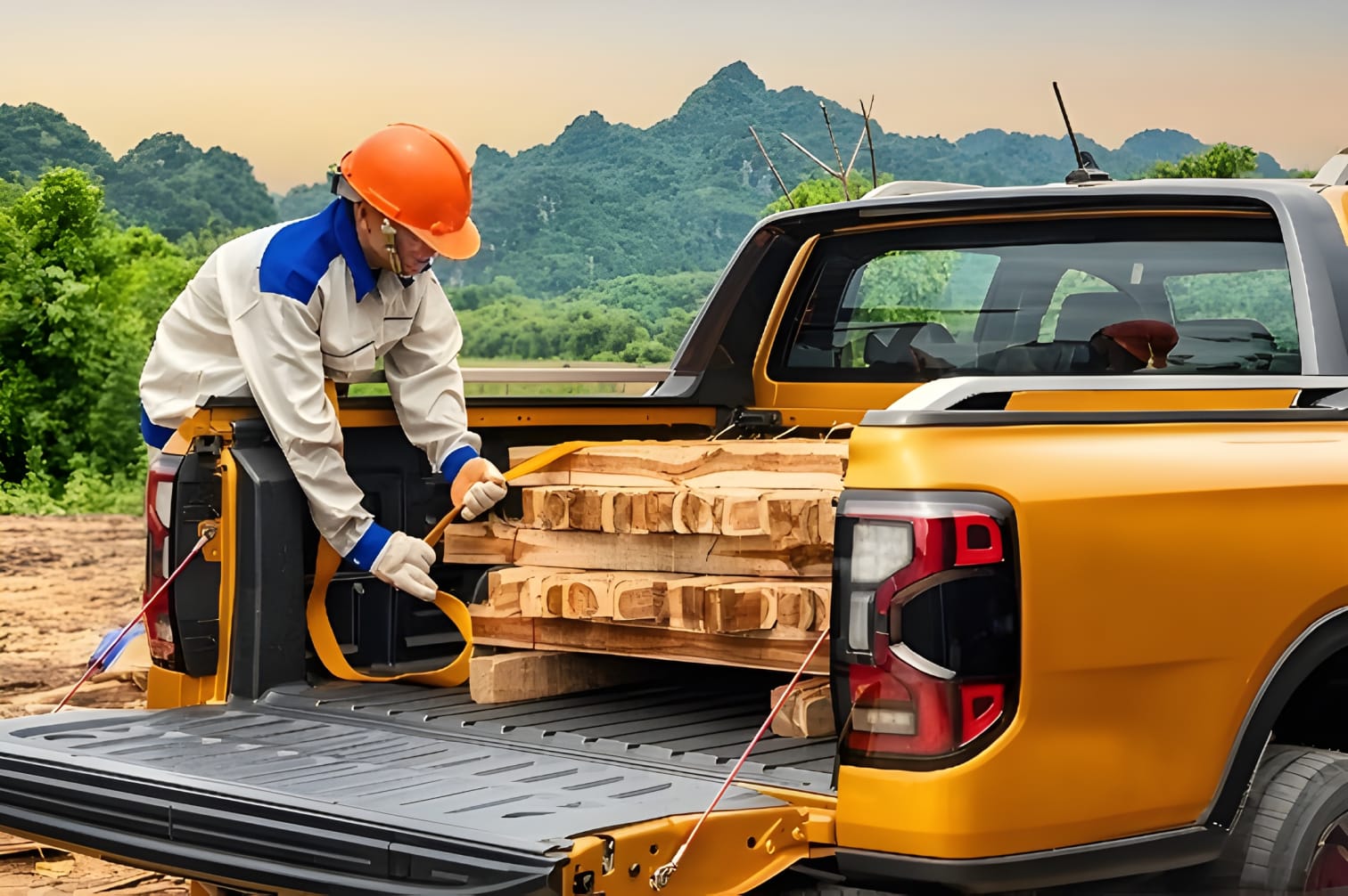 Thùng xe Ford Ranger Wildtrak 2025 rộng rãi chắc chắn
