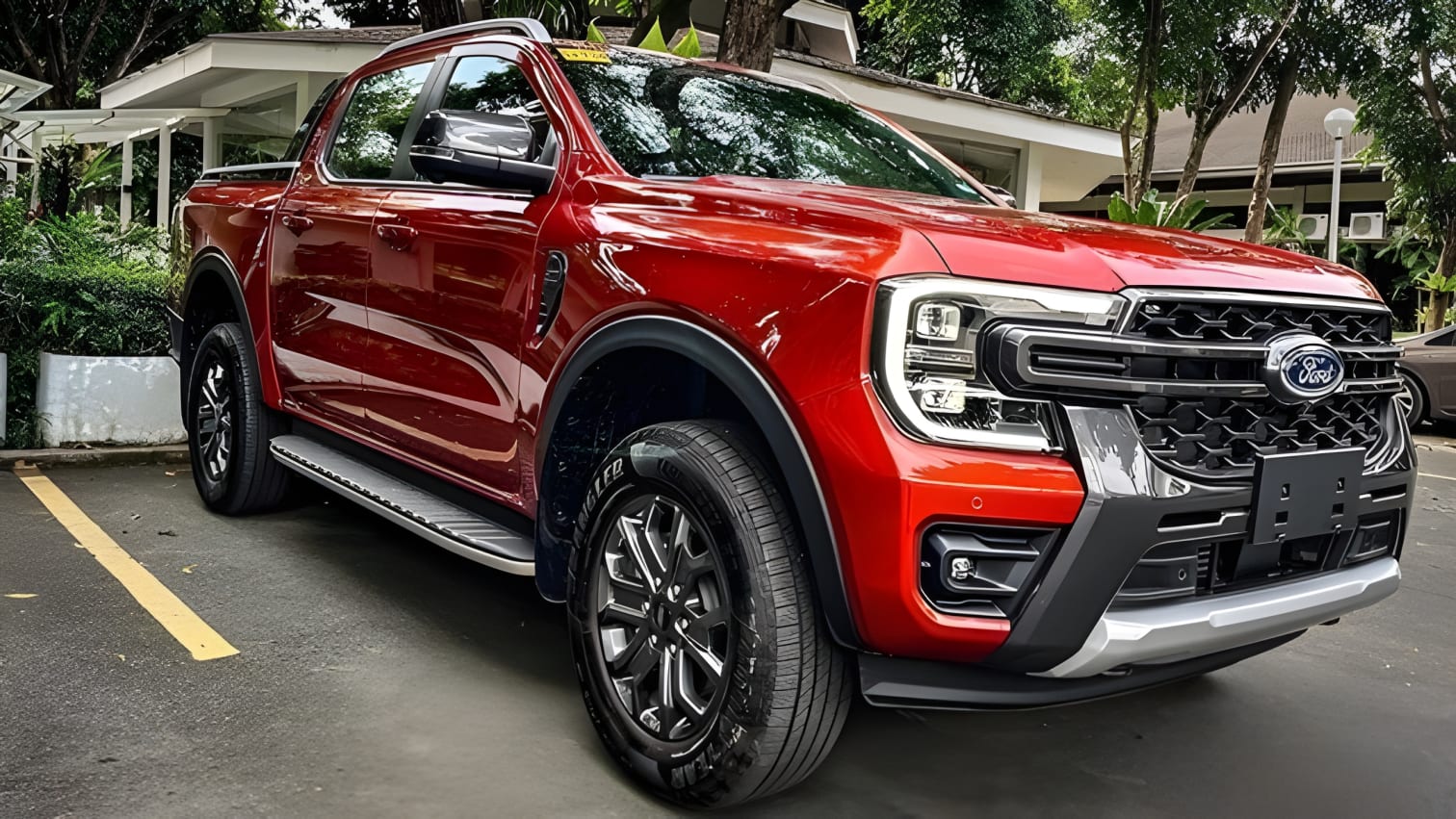Ngoại thất Ford Ranger Wildtrak thiết kế mạnh mẽ hiện đại