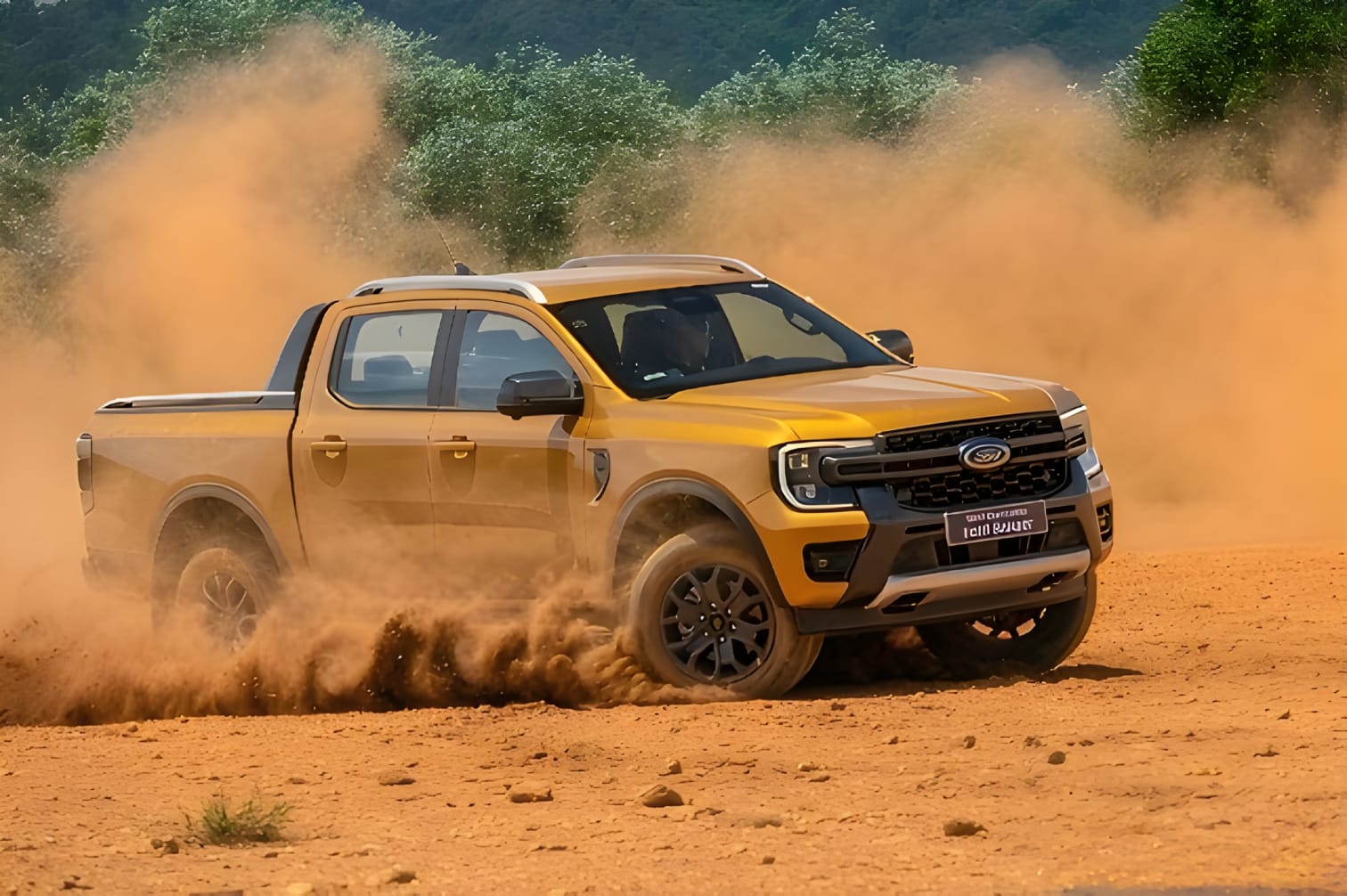 Ford Ranger Wildtrak vận hành off-road địa hình mạnh mẽ