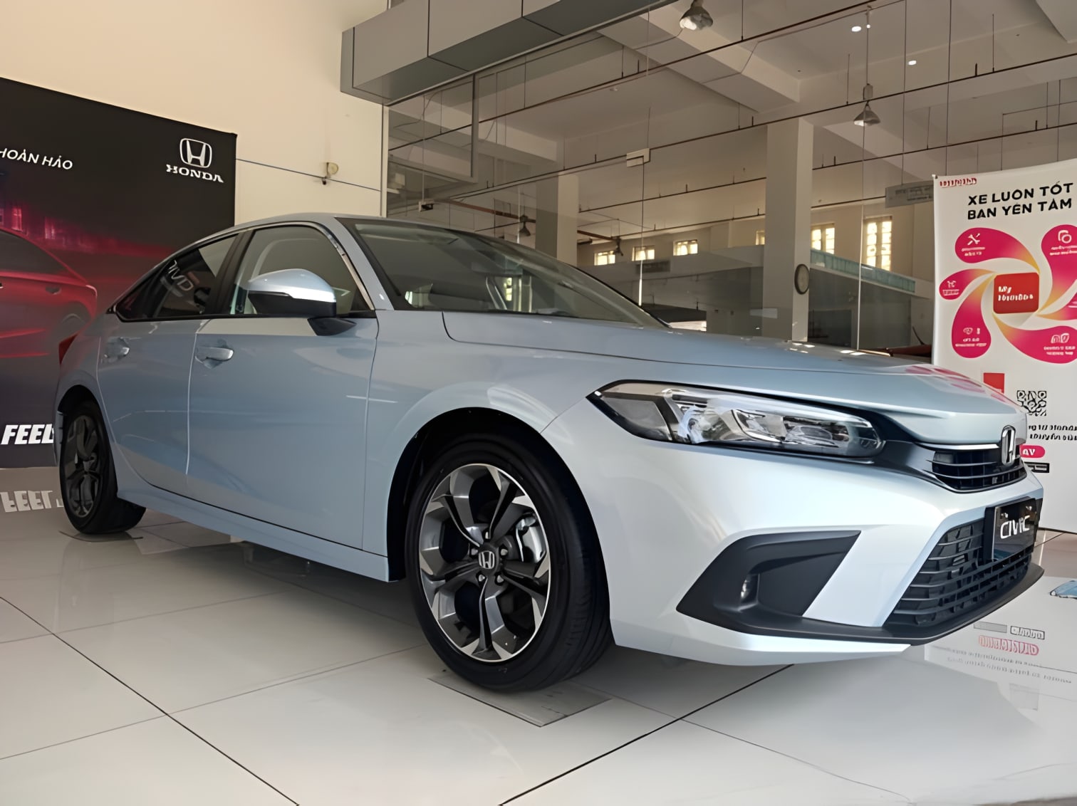 Ngoại thất Honda Civic G phiên bản tiêu chuẩn