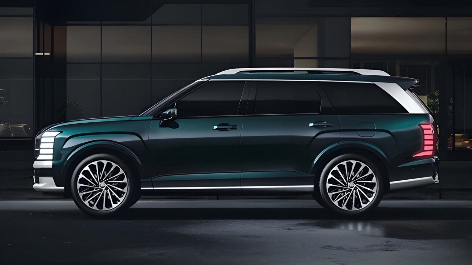 Thân xe Hyundai Palisade 2025