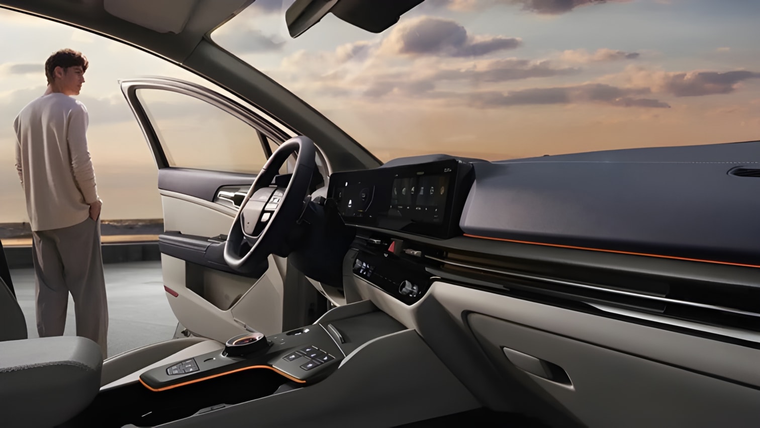 Khoang lái Kia Sportage 2025 hiện đại