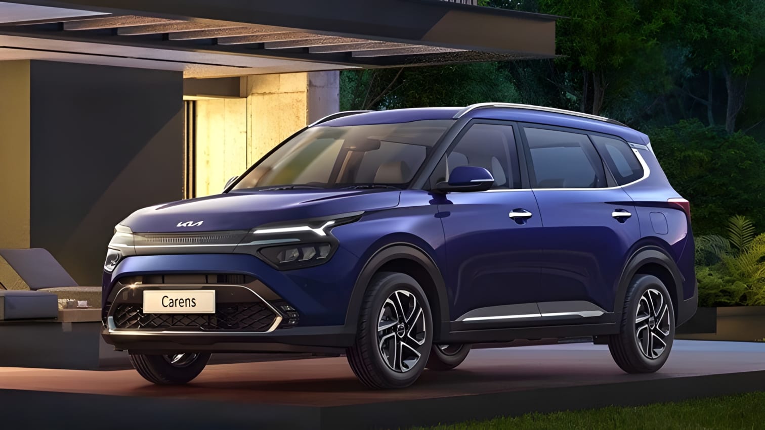 Tổng thể ngoại thất Kia Carens