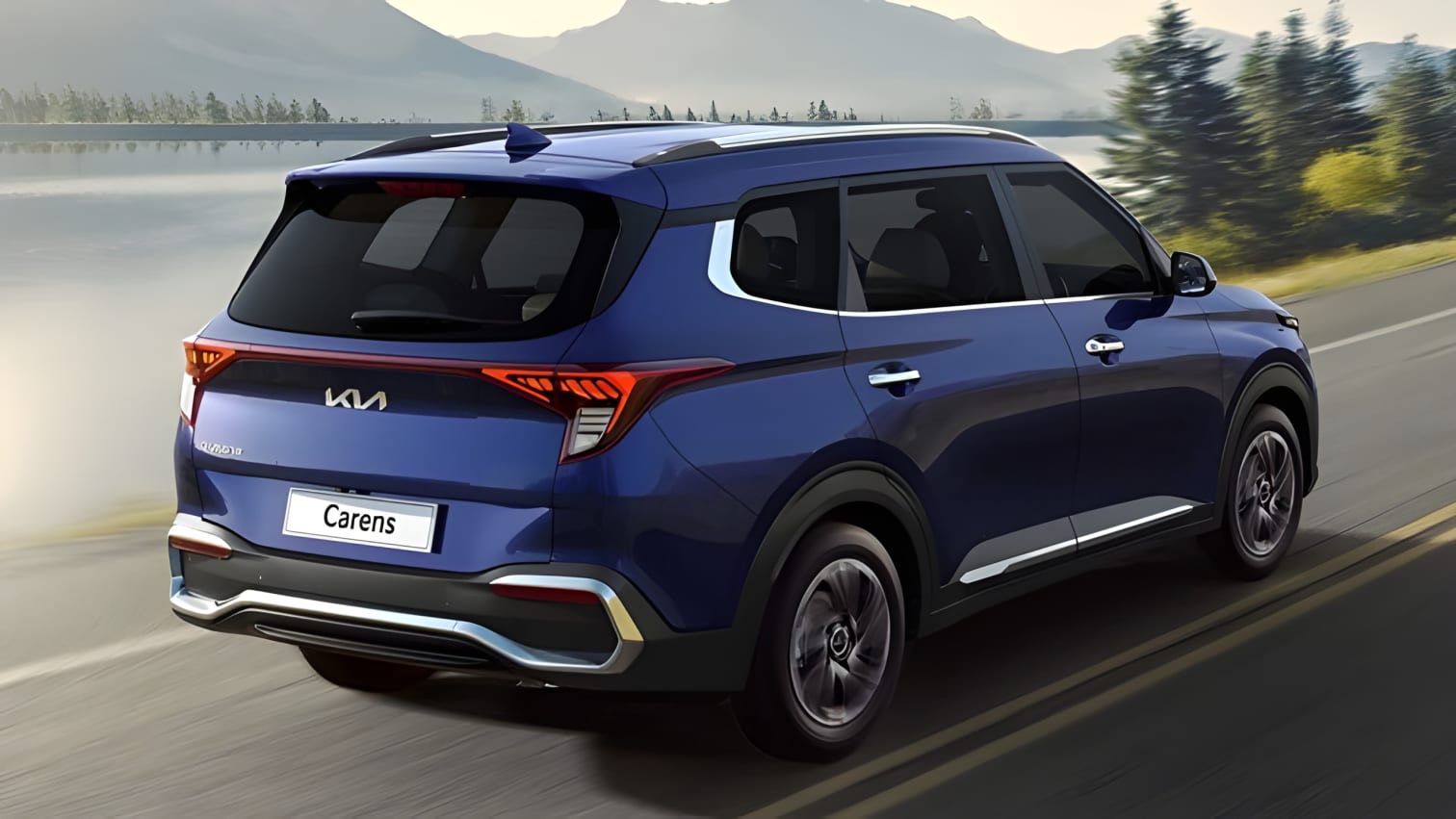 Kia Carens vận hành trên đường