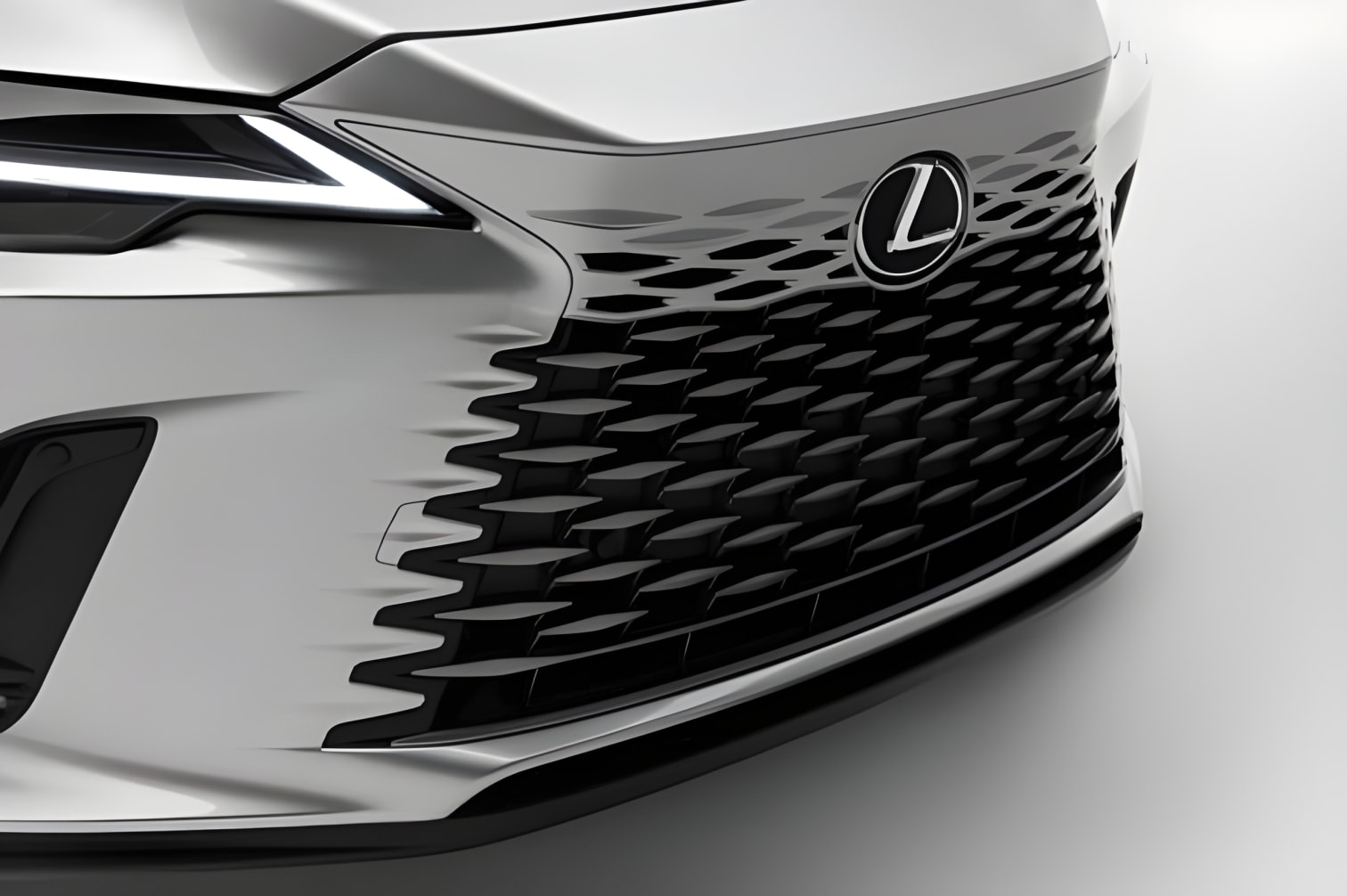 Lưới tản nhiệt đặc trưng xe Lexus RX350h