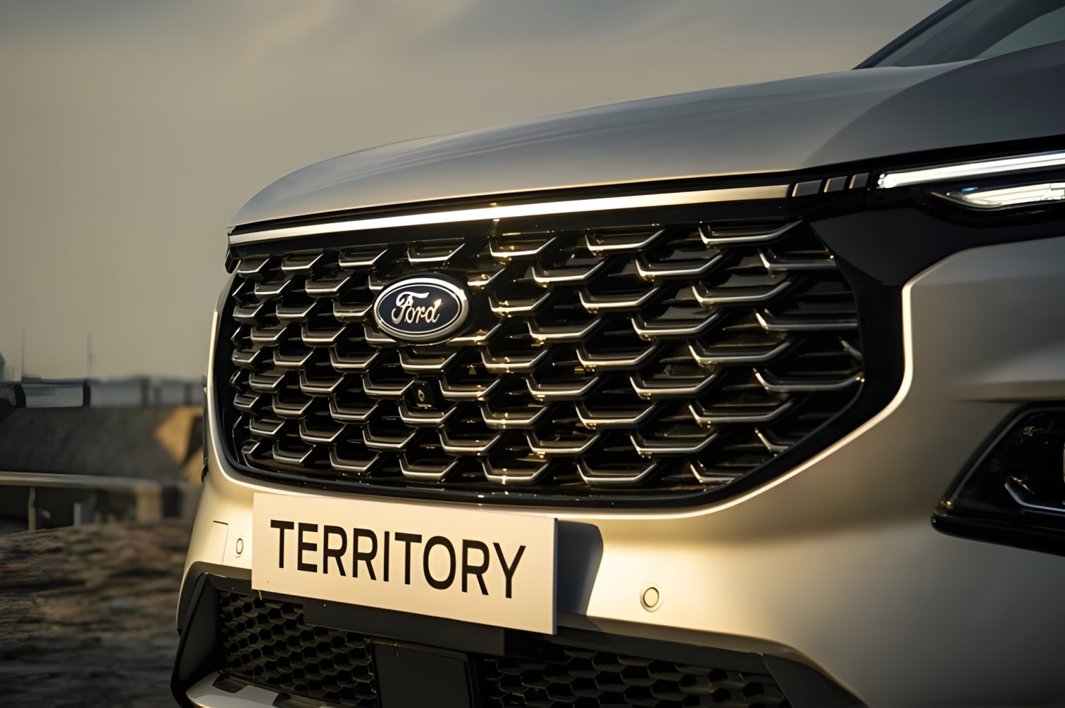 Lưới tản nhiệt Ford Territory chi tiết