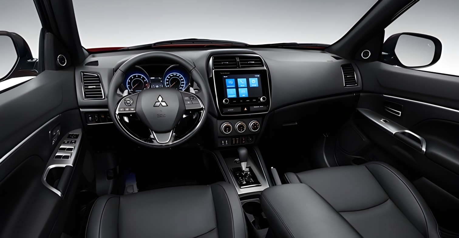 Cabin Mitsubishi Outlander Sport 2021 không gian nội thất rộng rãi