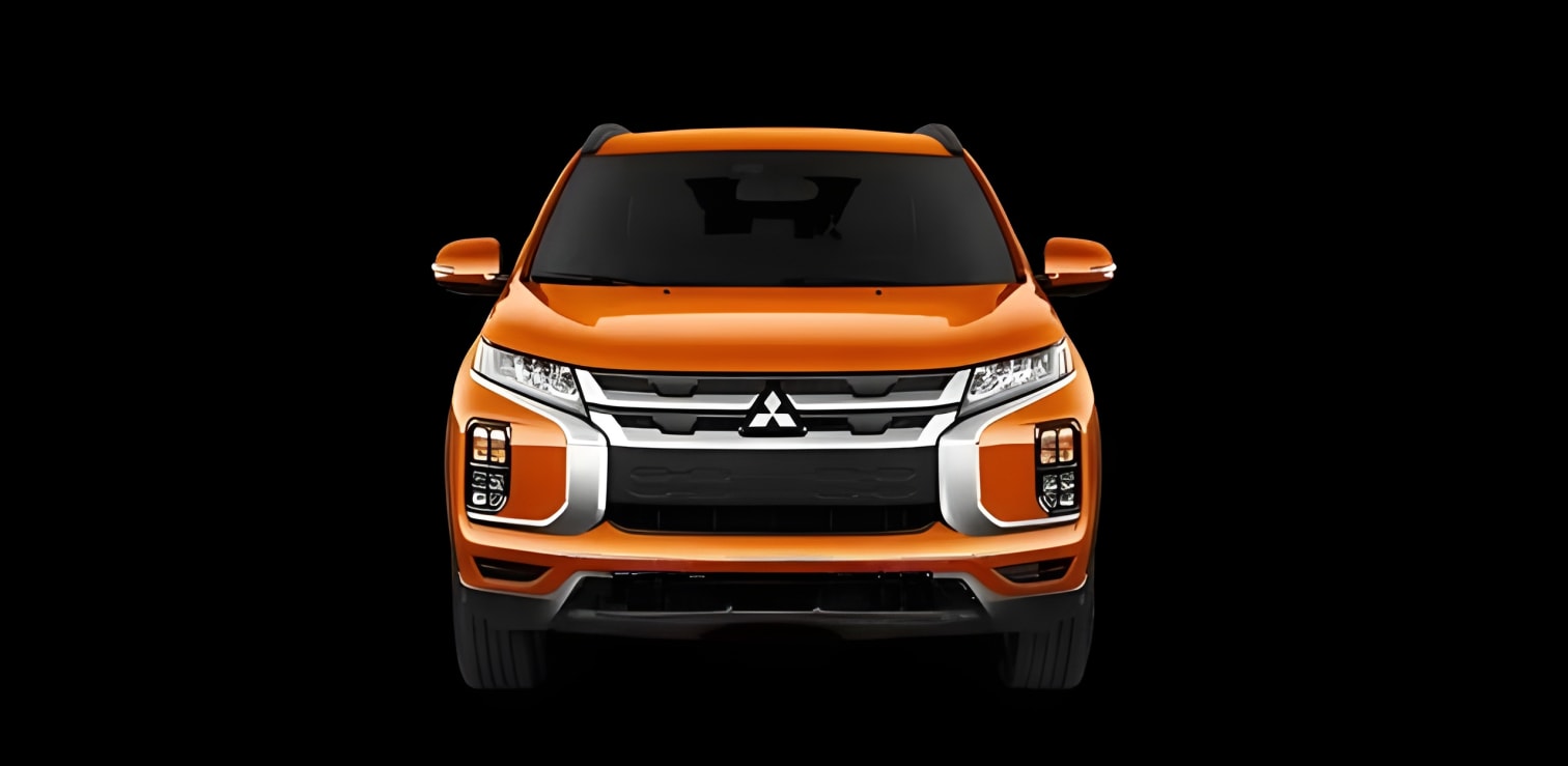 Đầu xe Mitsubishi Outlander Sport 2021 nhìn từ phía trước