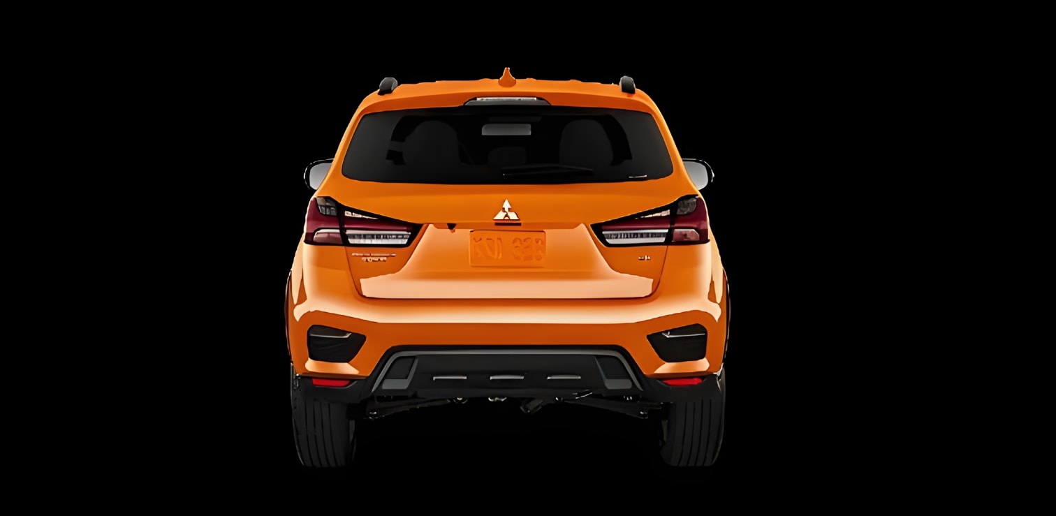 Đuôi xe Mitsubishi Outlander Sport 2021 nhìn từ phía sau