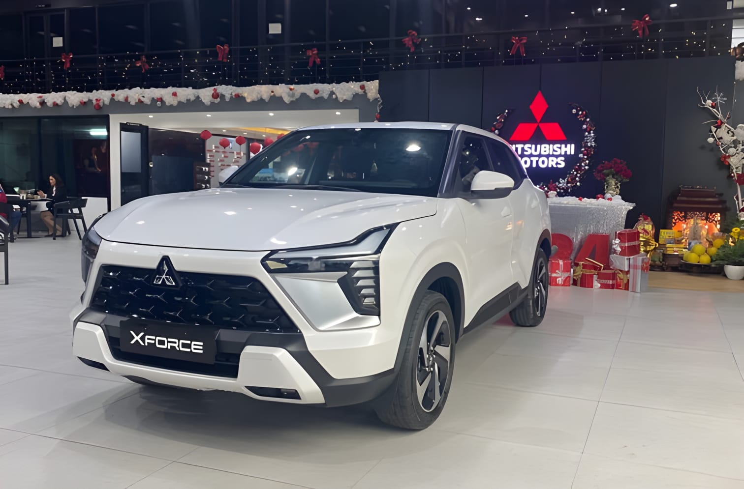 Thiết kế sườn xe Mitsubishi XForce góc nghiêng