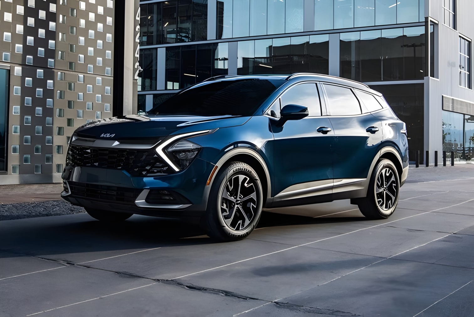 Ngoại thất Kia Sportage Hybrid 2025