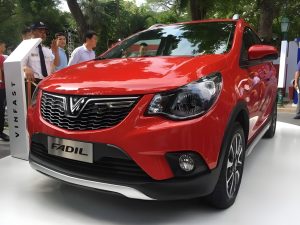 Ngoại thất xe VinFast Fadil nhìn tổng thể