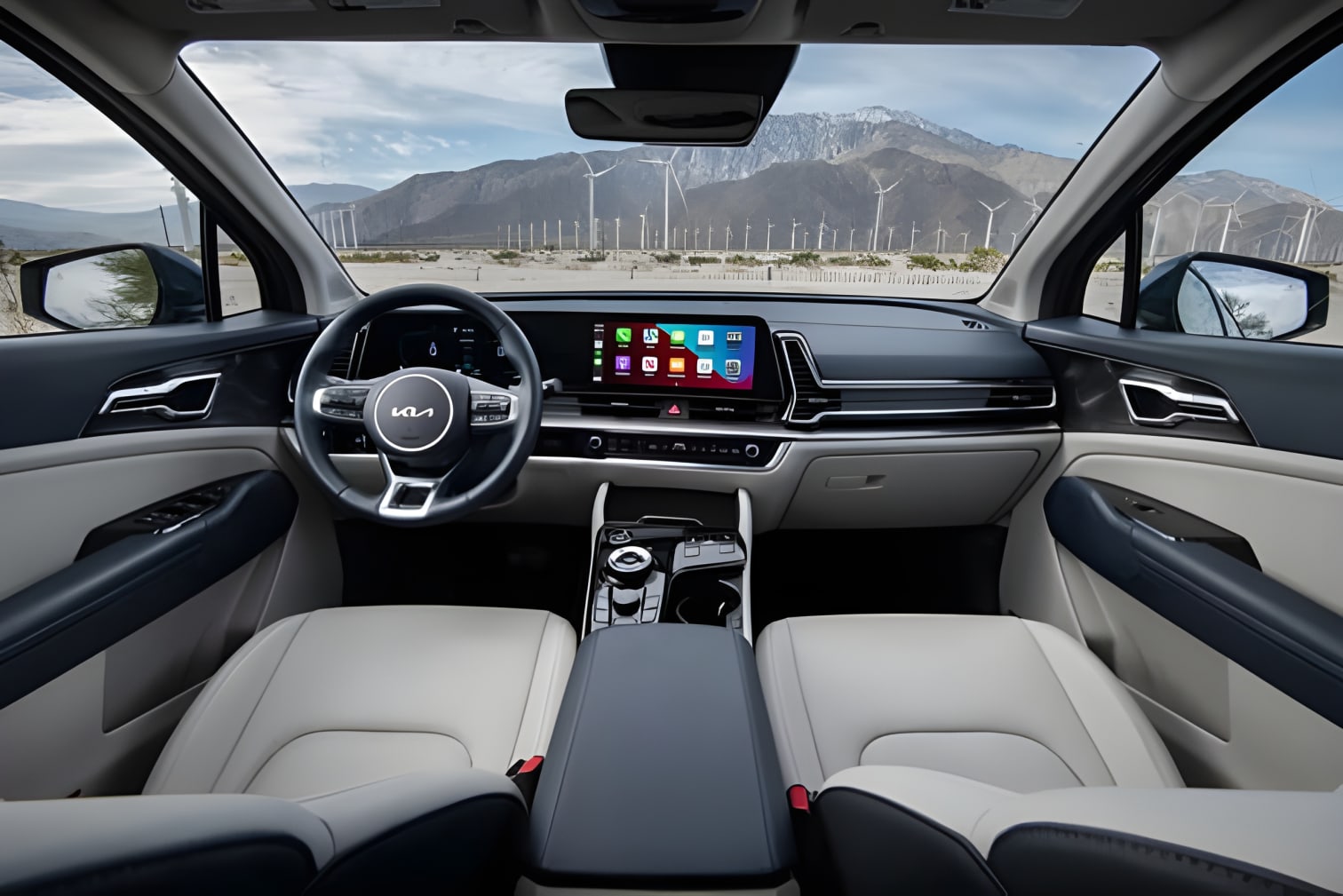 Nội thất Kia Sportage Hybrid 2025