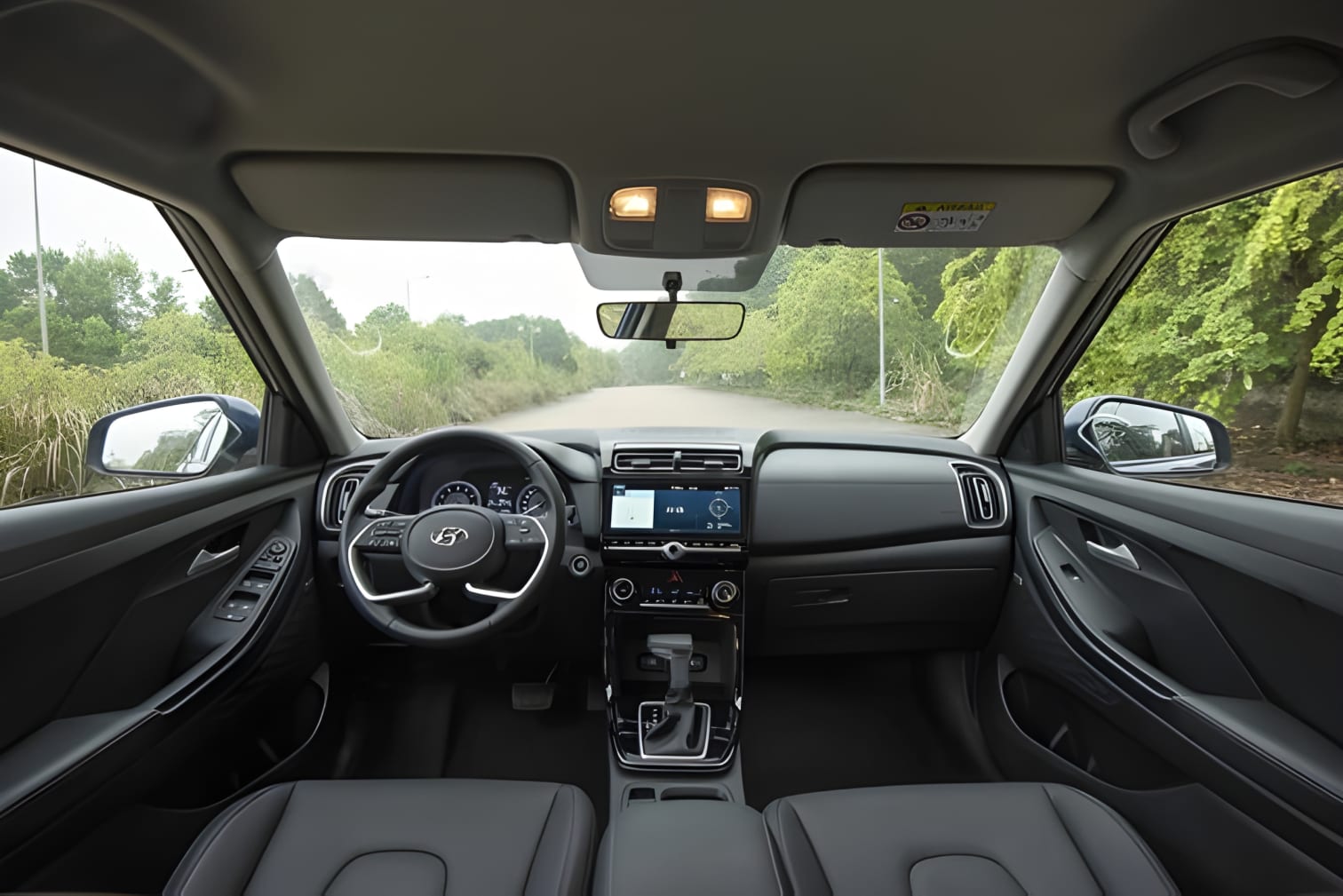 Nội thất xe Hyundai Creta không gian rộng rãi hiện đại
