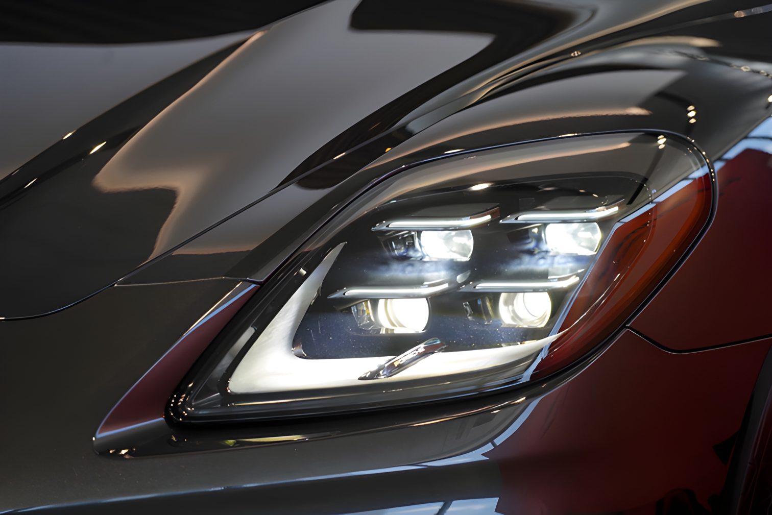 Đèn pha công nghệ cao Porsche Panamera