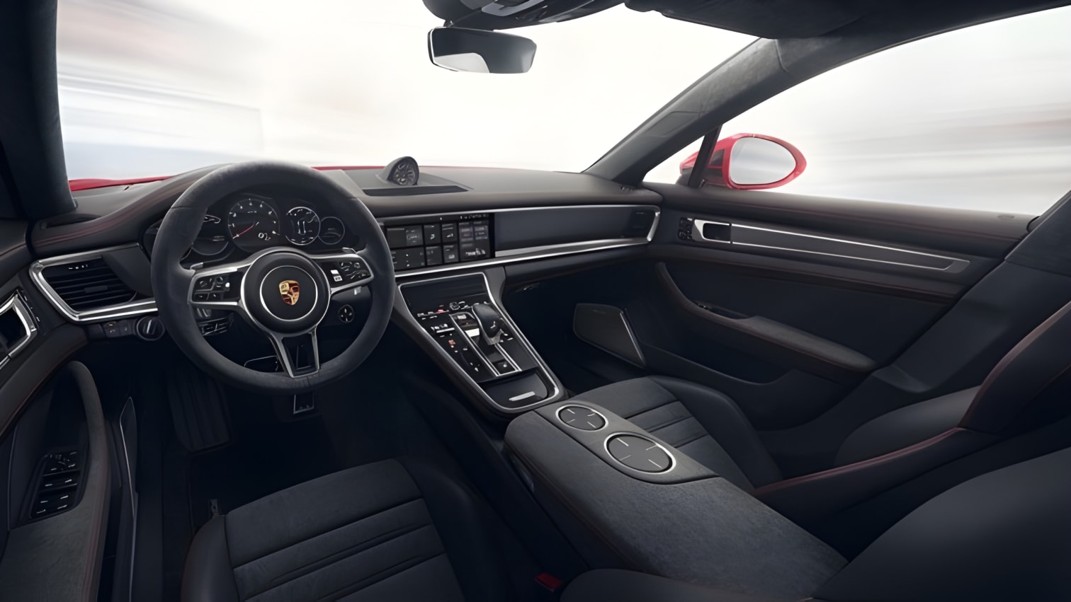 Nội thất cabin Porsche Panamera GTS