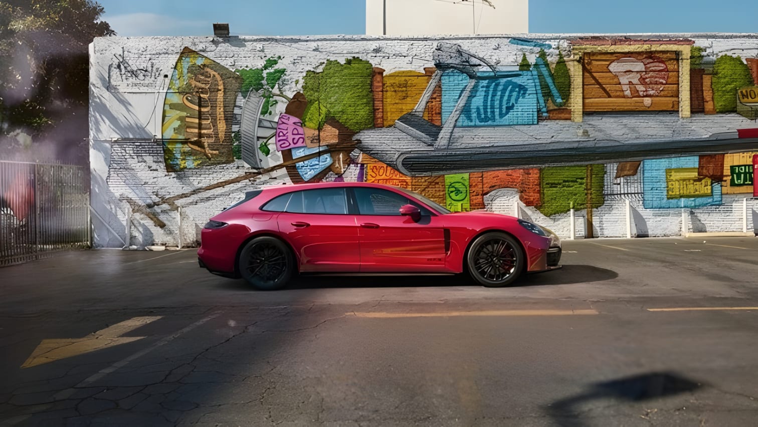 Thân xe Porsche Panamera GTS Sport Turismo