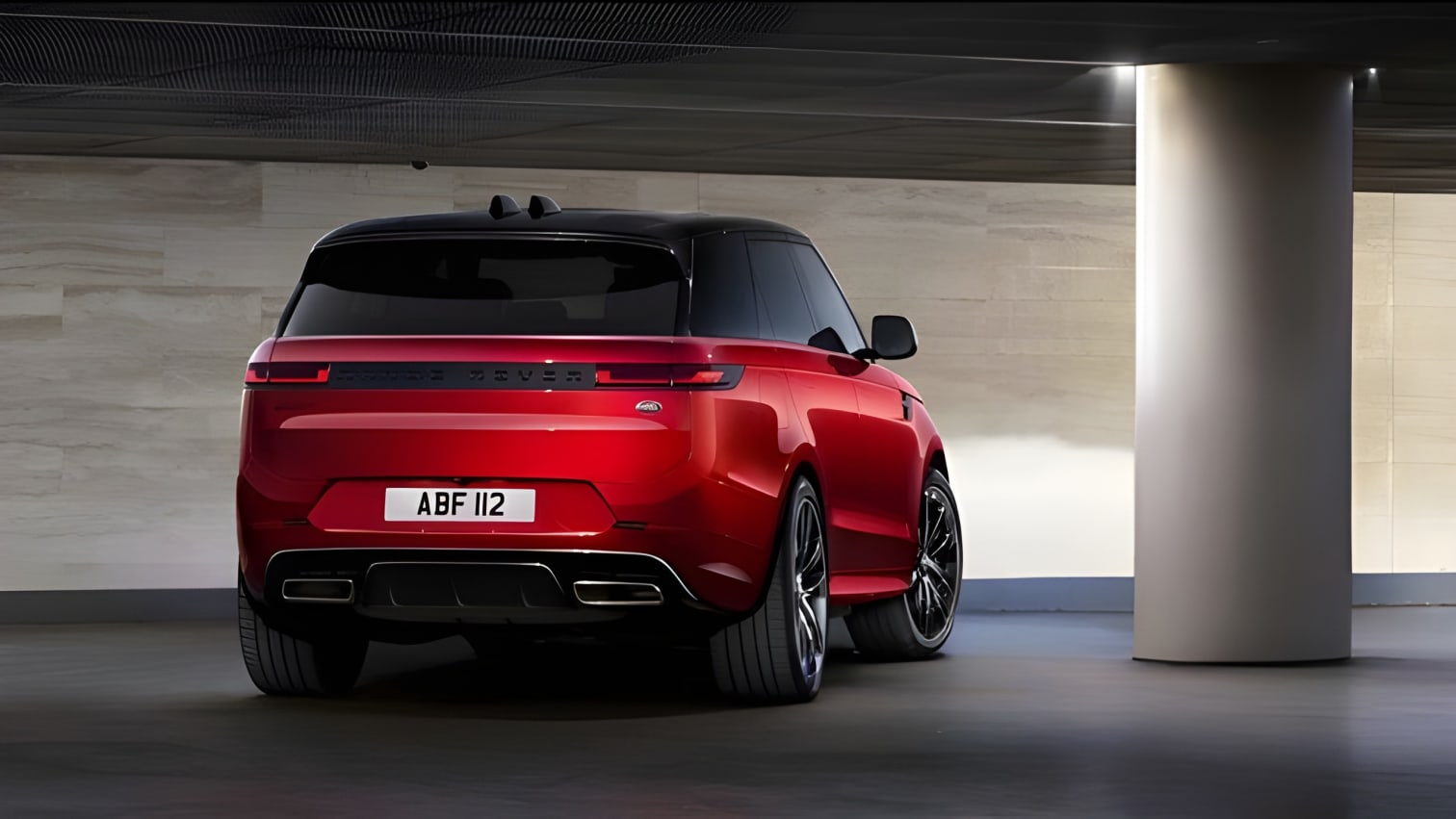 Đuôi xe Range Rover Sport 2023 cụm đèn hậu LED