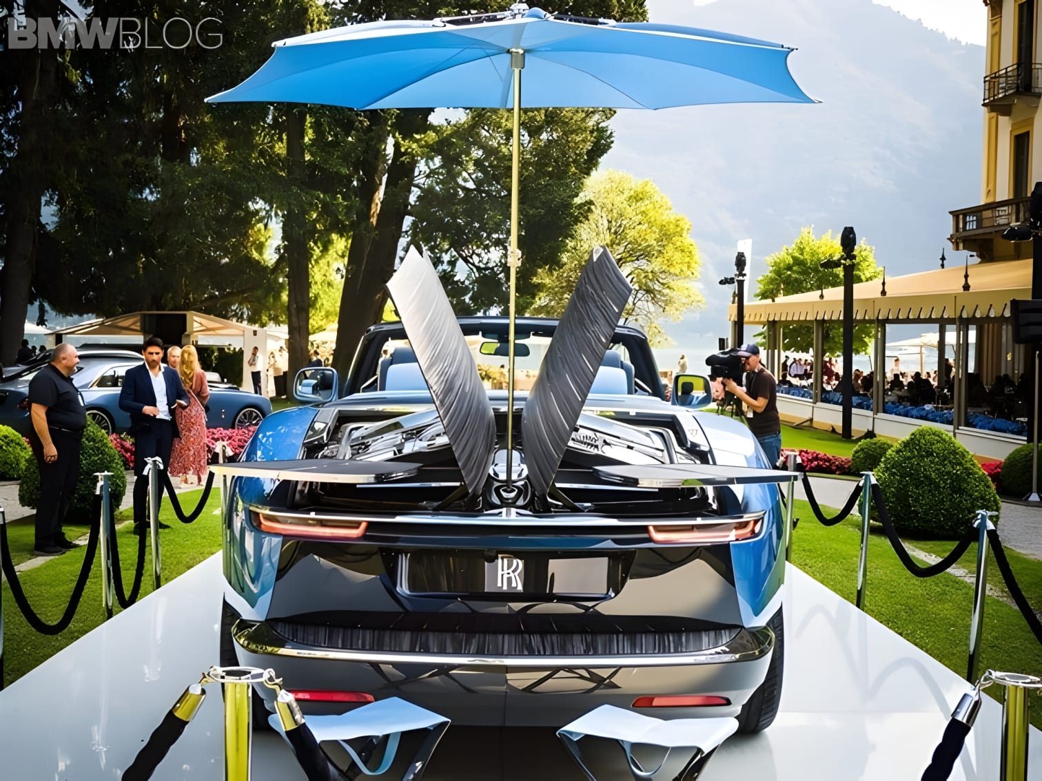 Cận cảnh đuôi xe Rolls-Royce Boat Tail