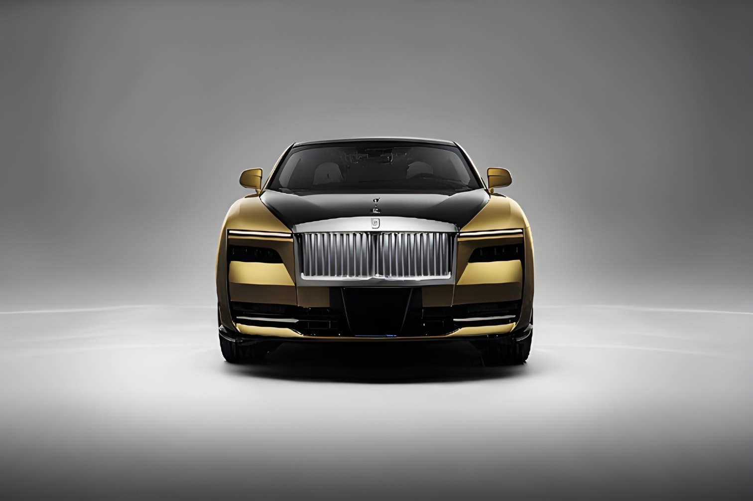 Đầu xe Rolls-Royce Spectre thiết kế hiện đại